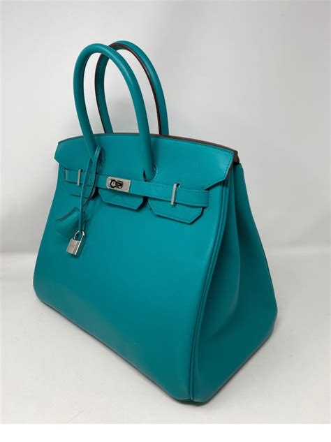 hermes bleu paon
